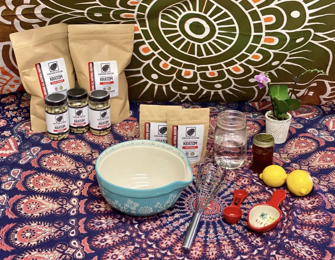 The Kratom Red Bubble Technique