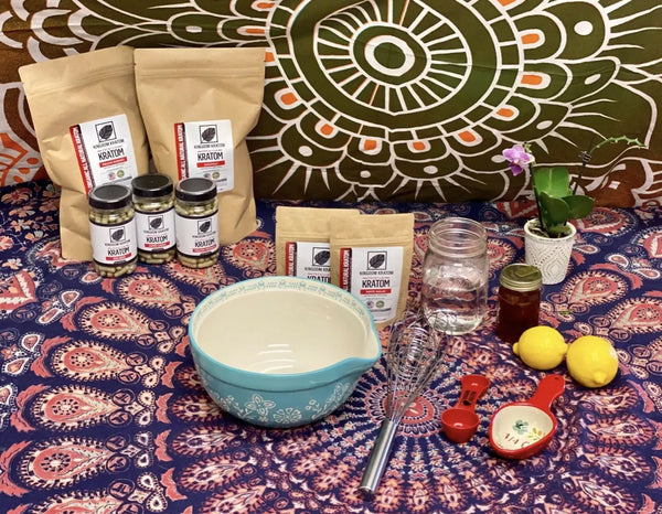 The Kratom Red Bubble Technique