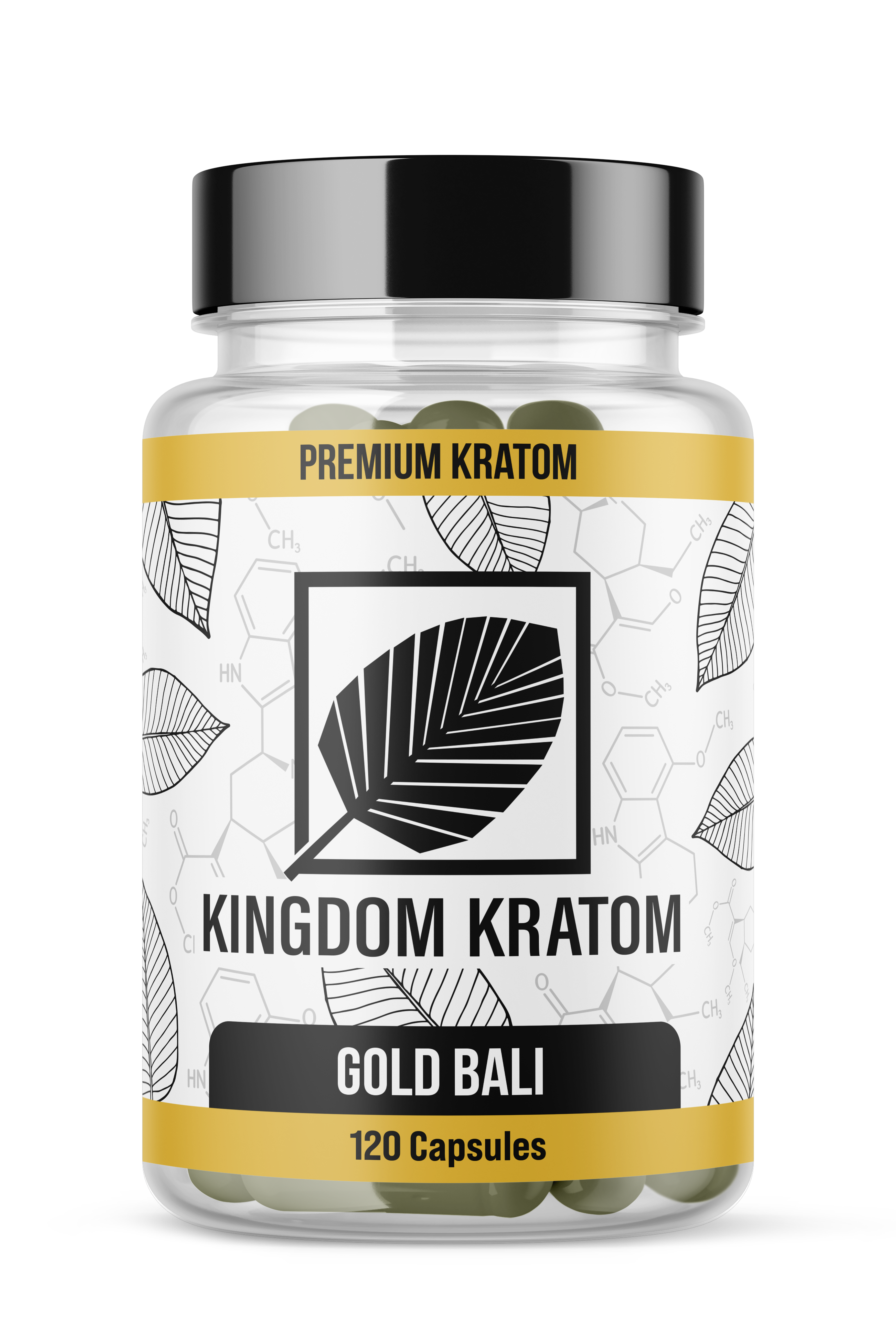 Gold Bali Kratom Capsules