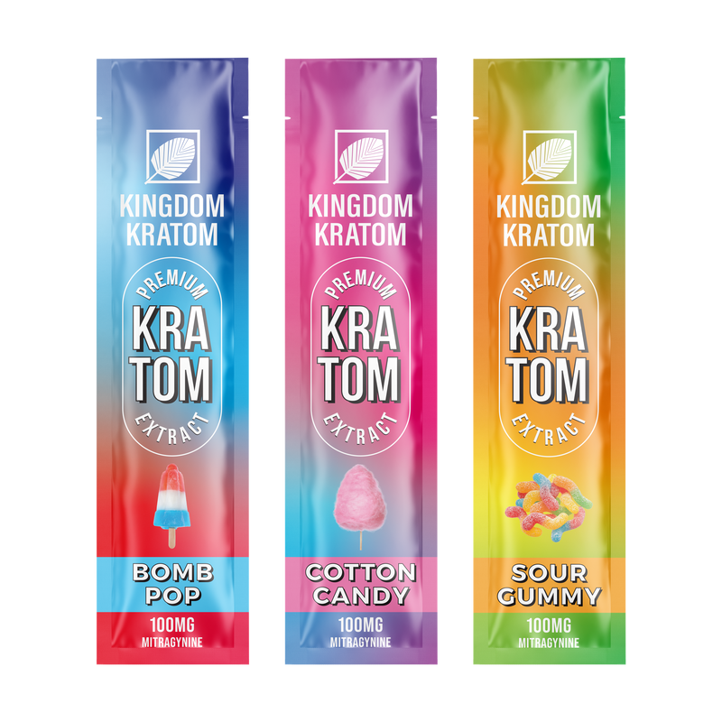 Flavored Kratom Extract Packet - Water soluble  Kingdom Kratom