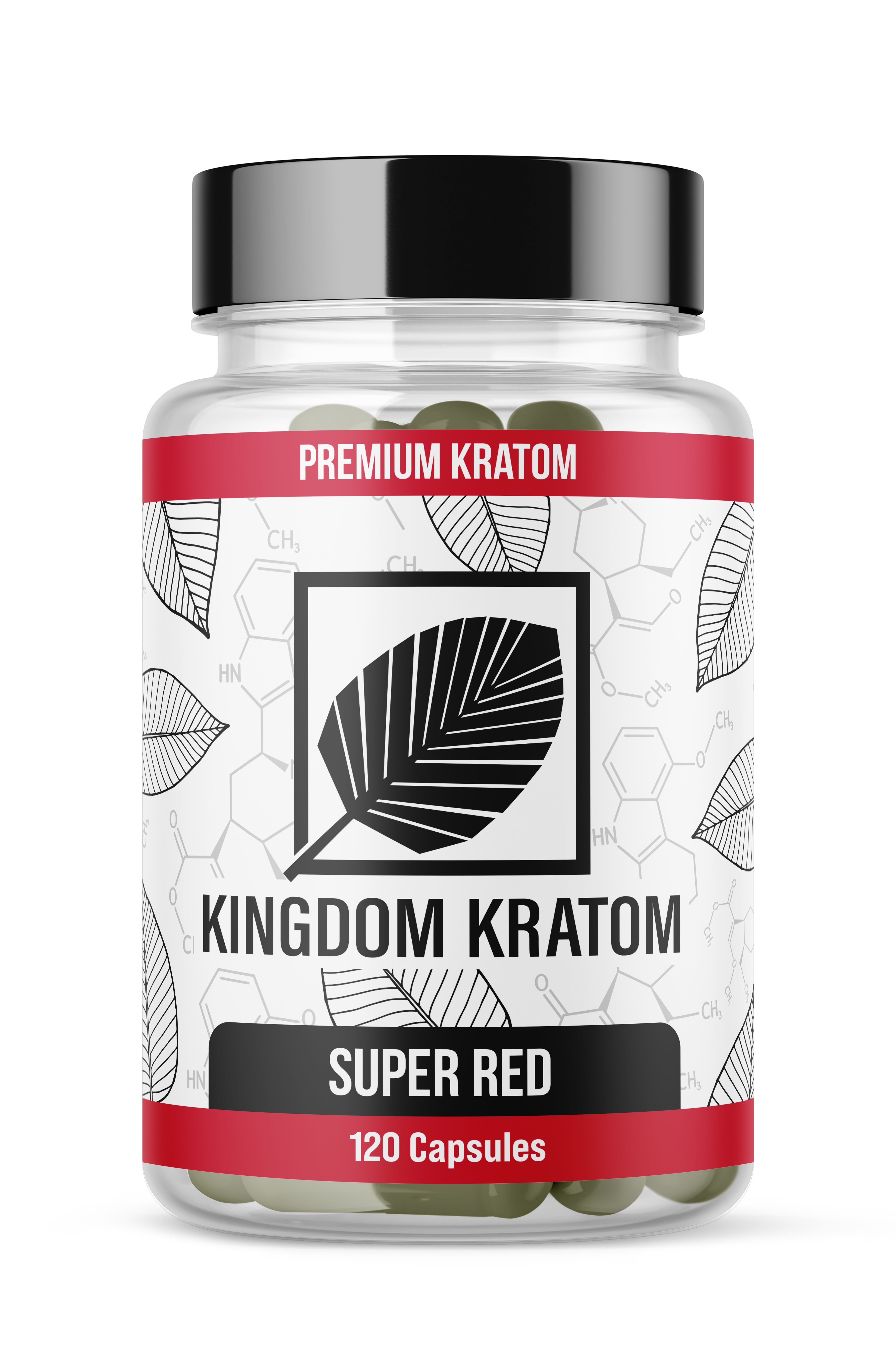 Super Red Borneo Kratom Capsules