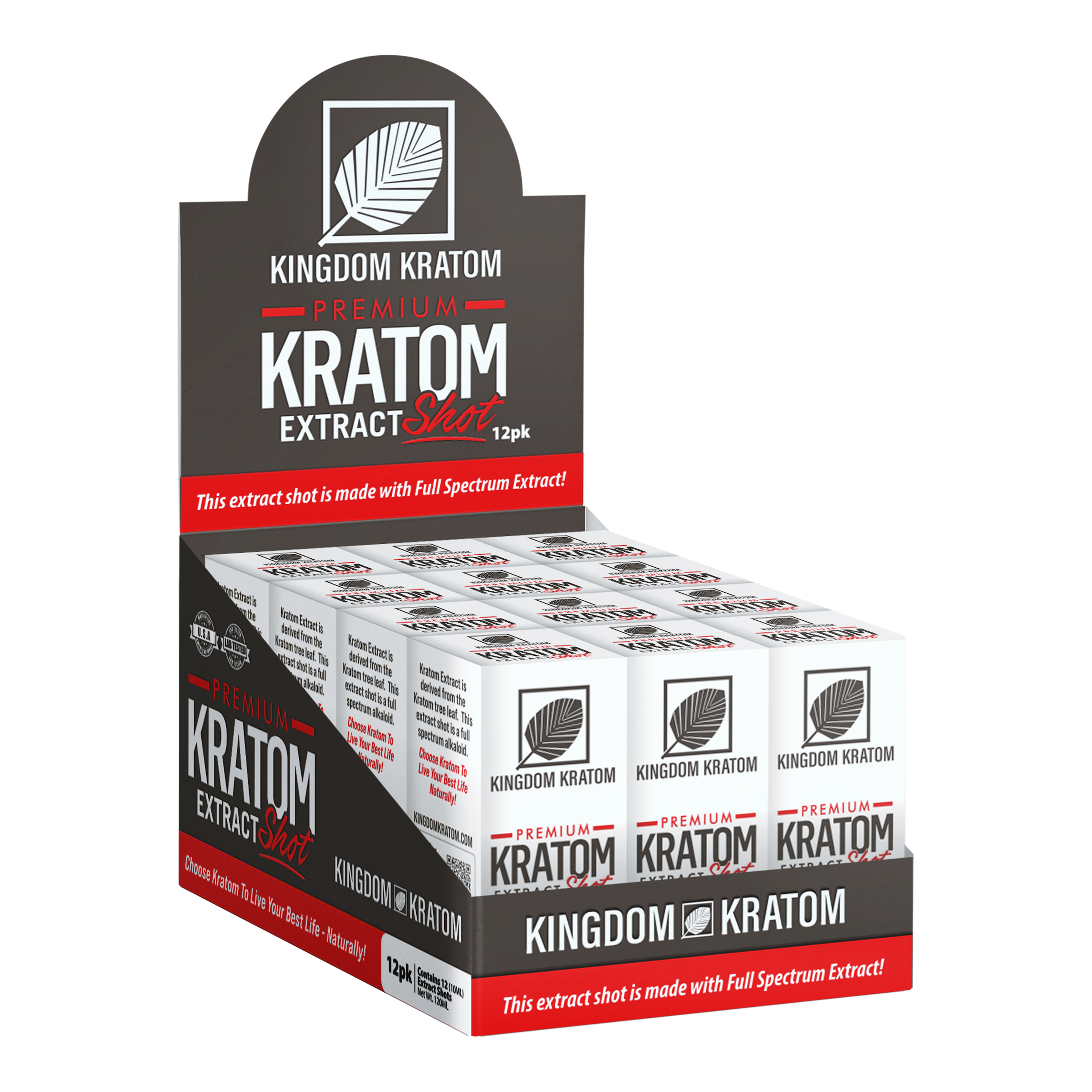Kingdom Kratom 10ML Formula 2 Extract Shot