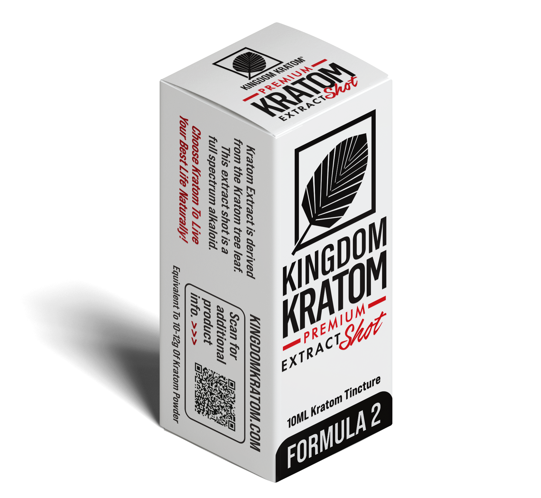 Kingdom Kratom 10ML Formula 2 Extract Shot