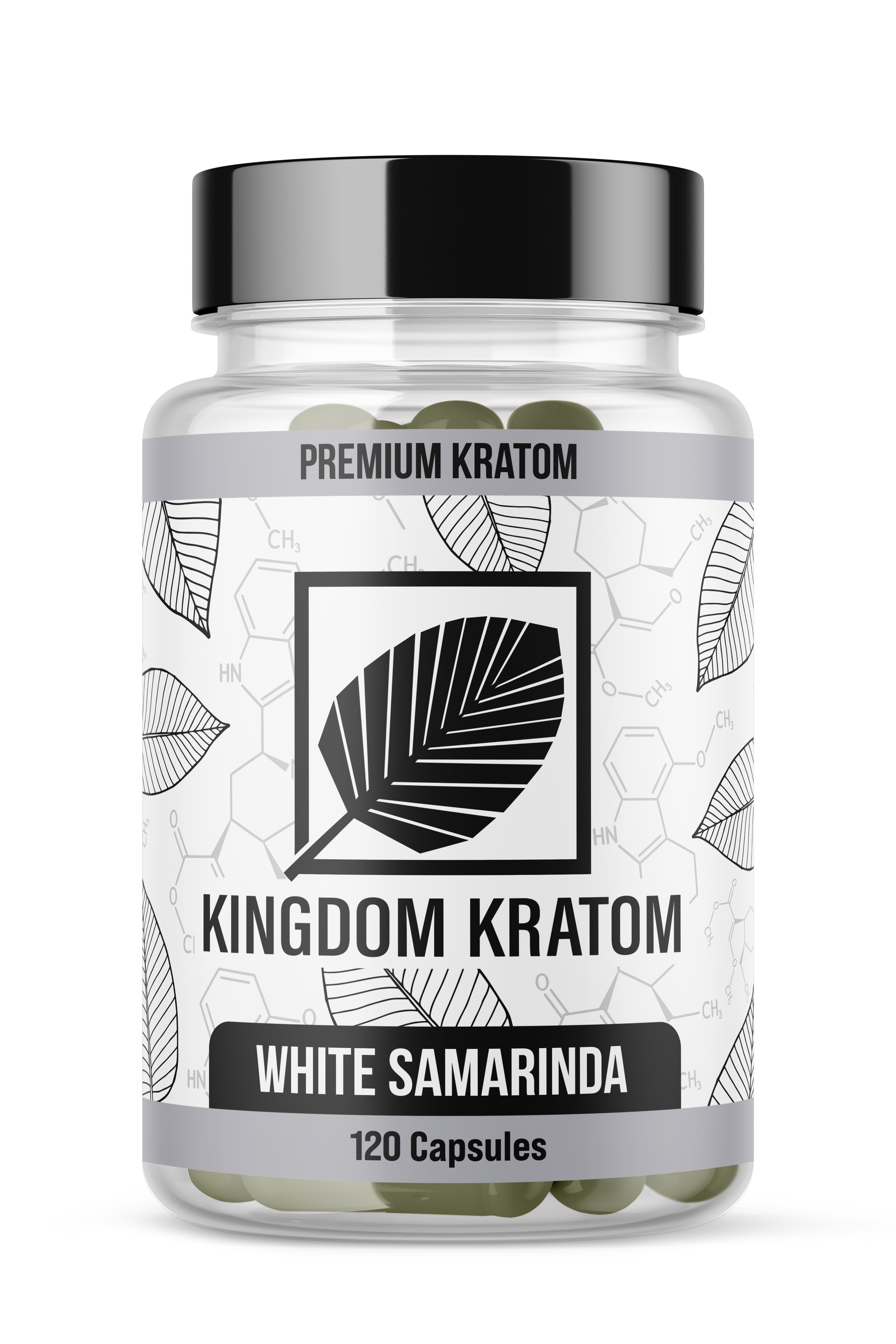 White Samarinda Kratom Capsules