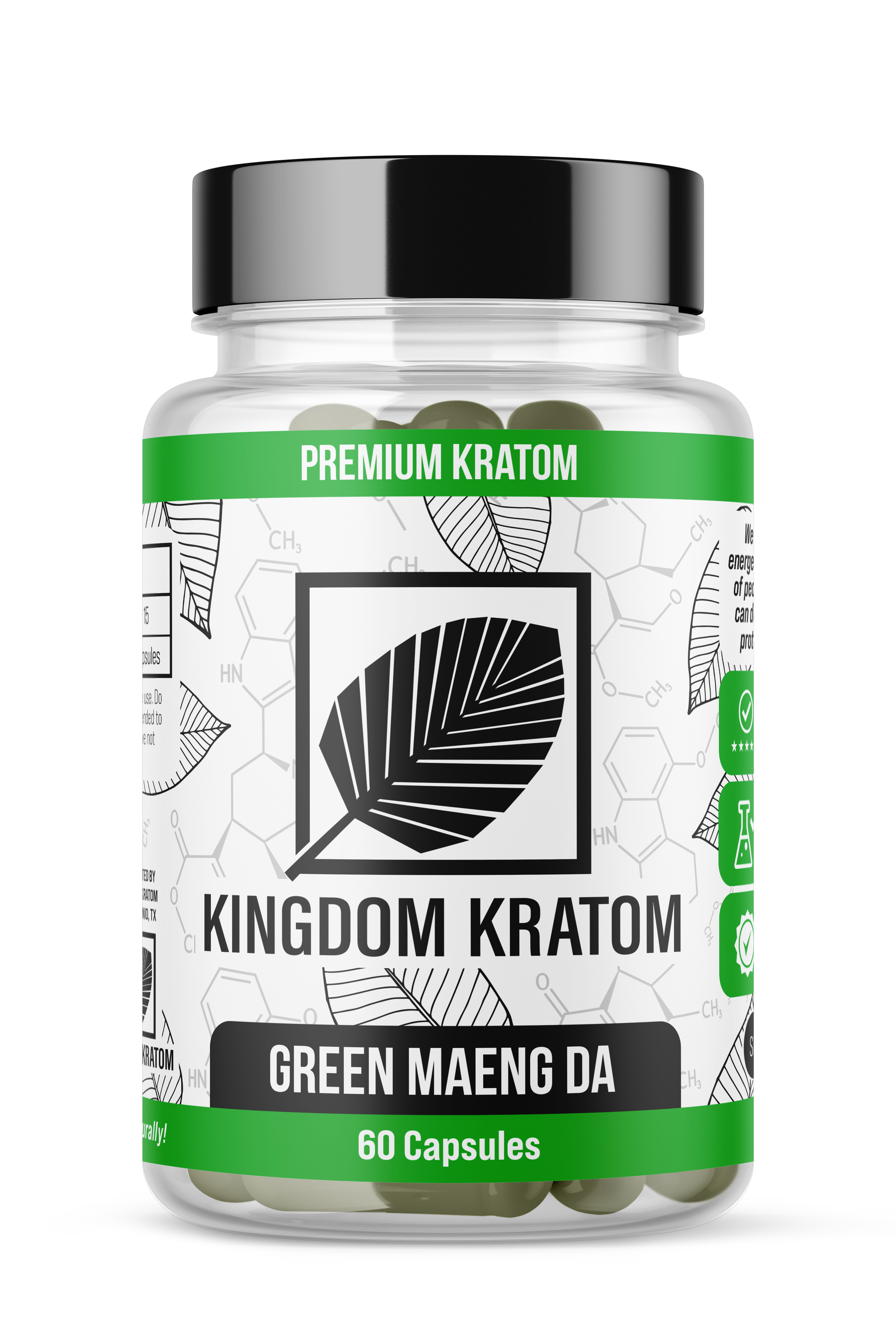 Green Maeng Da Kratom Capsules – Kingdom Kratom