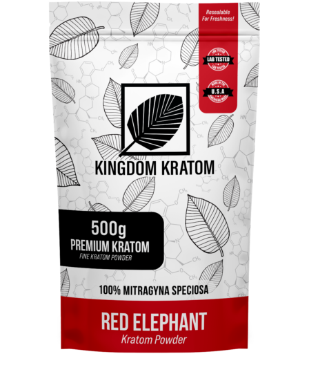 Red Elephant 500g Kratom Powder