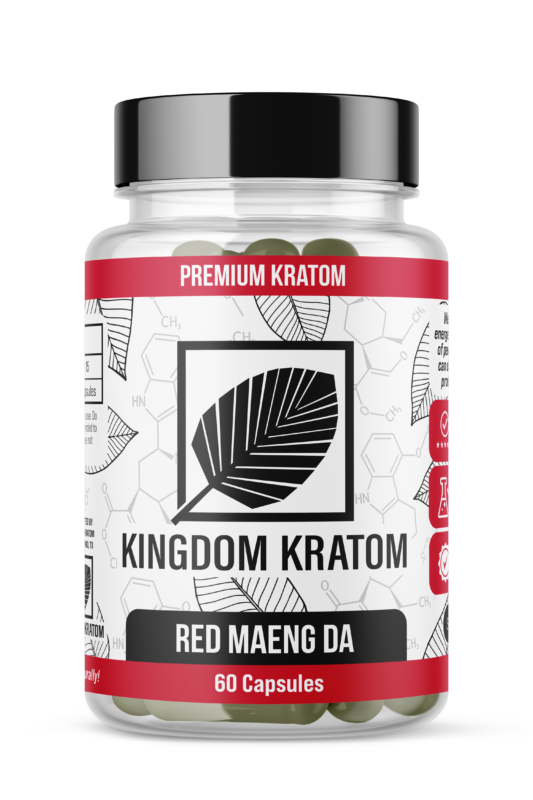 Red Maeng Da Kratom Capsules – Kingdom Kratom