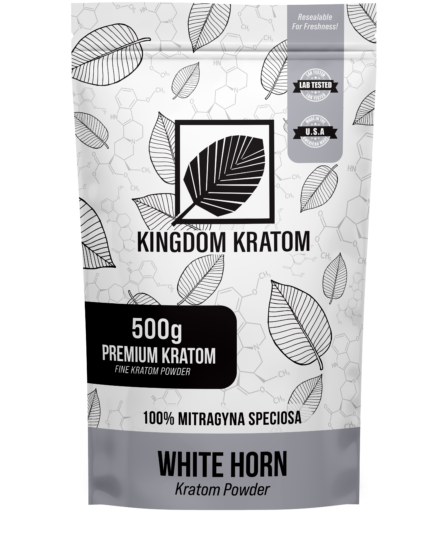 White Horn Kratom Powder 500g